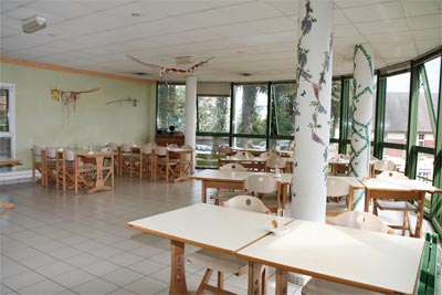 Salle à manger du centre hospitalier d'Hesdin